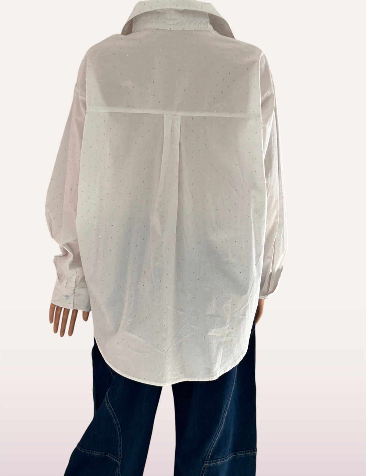 Chemise oversize Louise - vue de dos