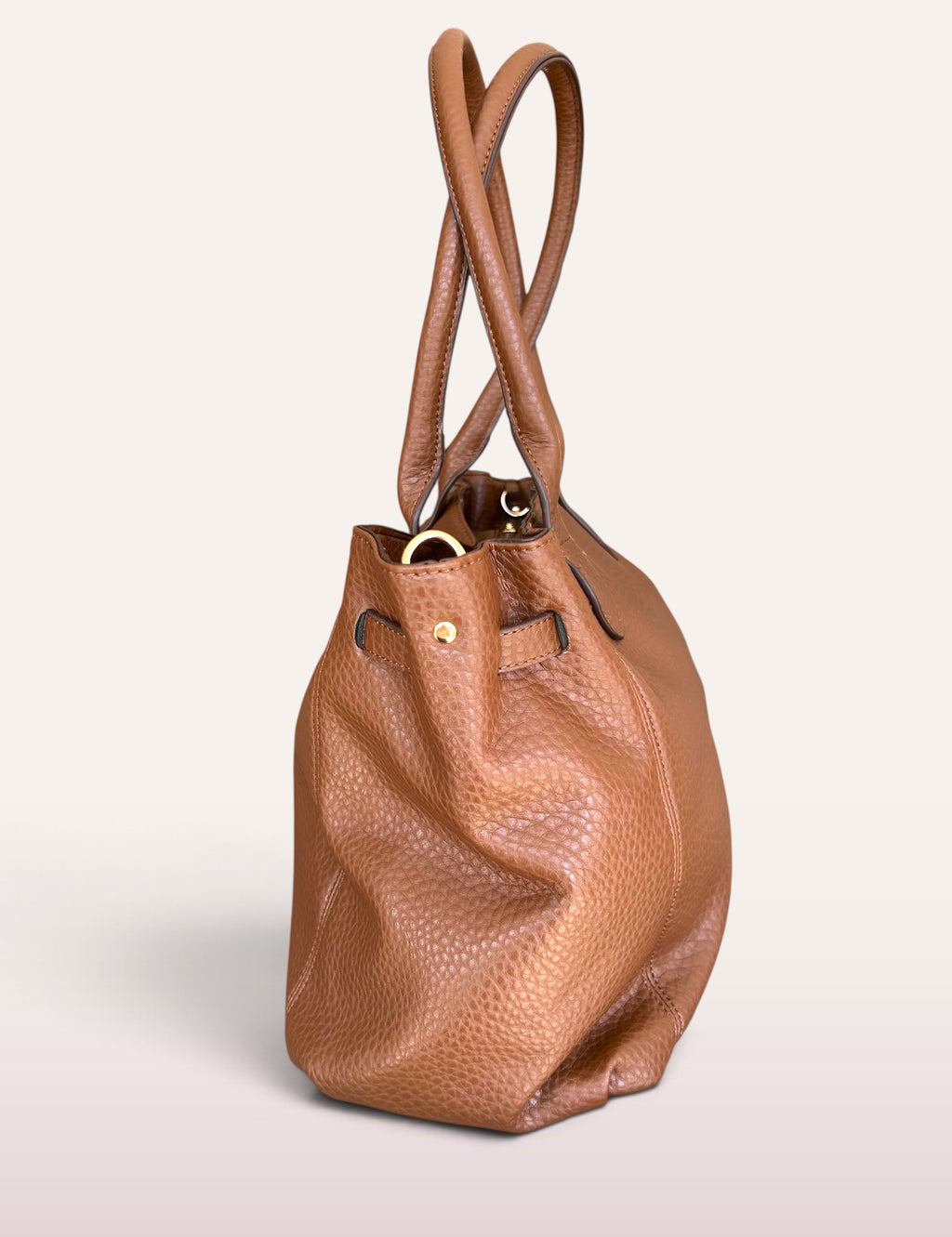 Sac cabas Orlane marron foncé - autre vue