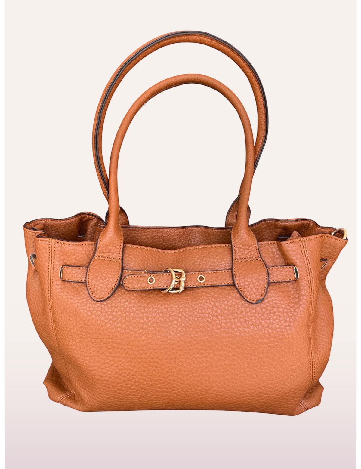 Sac cabas Orlane camel - vue de face